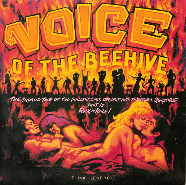 Voice Of The Beehive - I Think I Love You - Used Vinyl Record 7" image 1
