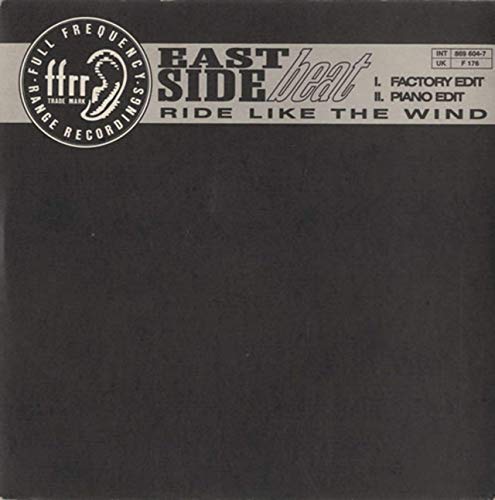 East Side Beat - Ride Like The Wind - Used Vinyl Record 7" image 1