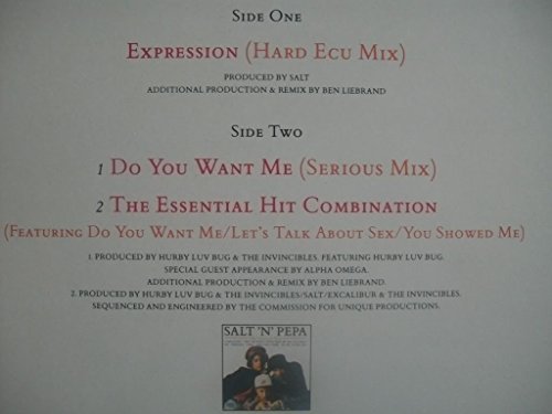 Salt 'N' Pepa - Expression - Used Vinyl Record 12" image 2