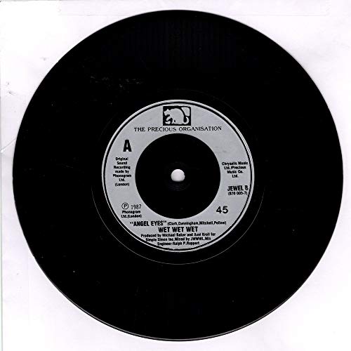 Wet Wet Wet - Angel Eyes (Home And Away) - Used Vinyl Record 12" image 2