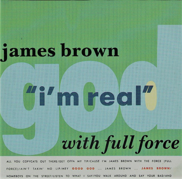 James Brown - I'm Real - Used CD image 1