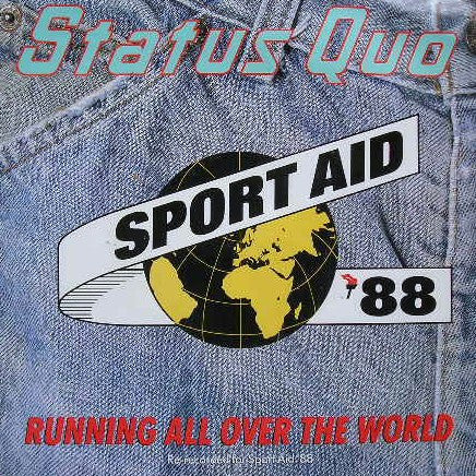 Status Quo - Running All Over The World - Used Vinyl Record 7" image 1