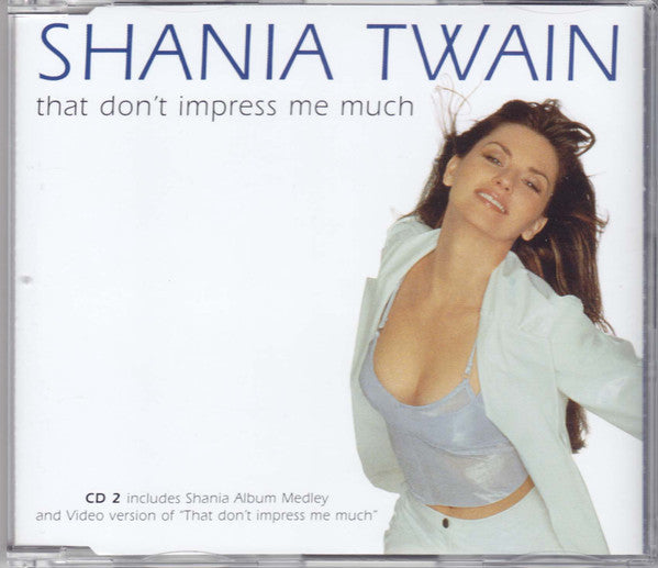 Shania Twain - That Don't Impress Me Much - Used CD image 6