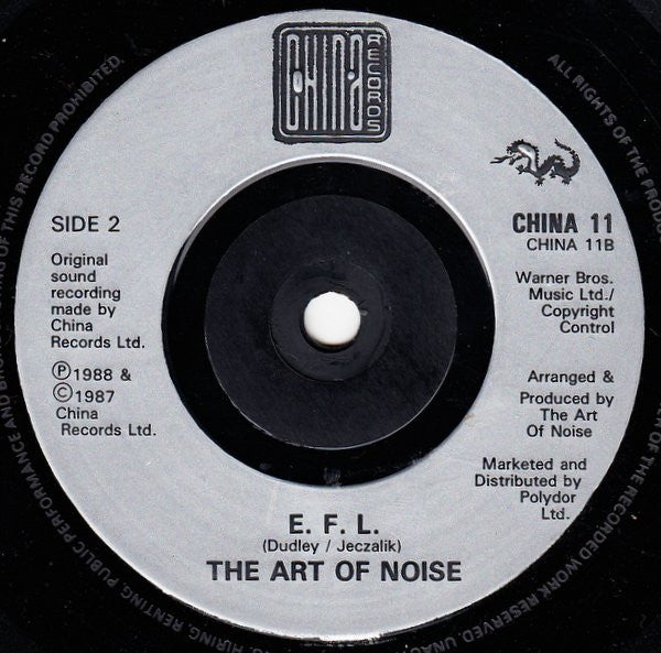 Art Of Noise - Kiss - Used Vinyl Record 7" image 11