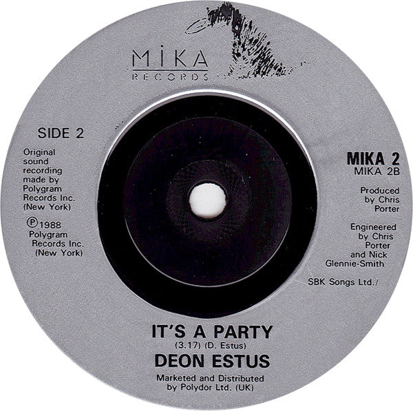 Deon Estus - Heaven Help Me - Used Vinyl Record 7" image 8