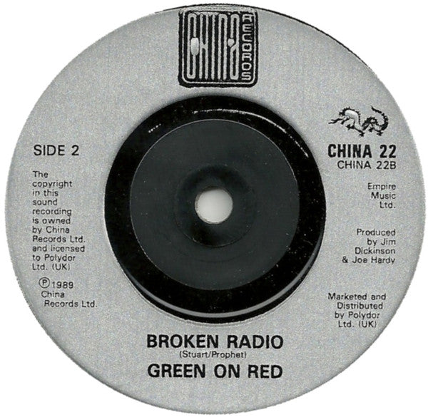 Green On Red - You Couldn't Get Arrested - Used Vinyl Record 7" image 4