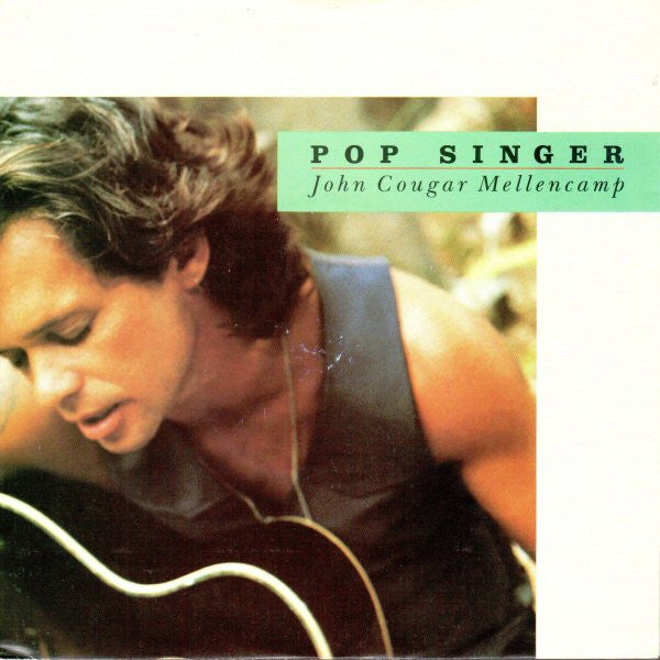 John Cougar Mellenca - Pop Singer - Used Vinyl Record 7" image 1