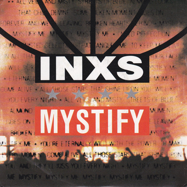 INXS - Mystify - Used Vinyl Record 7" image 1