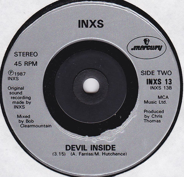 INXS - Mystify - Used Vinyl Record 7" image 4