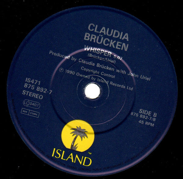 Claudia Brucken - Absolut[e] - Used Vinyl Record 7" image 8