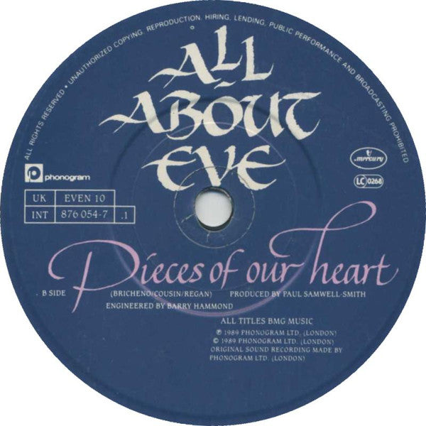 All About Eve - Road To Your Soul - Used Vinyl Record 7" image 4
