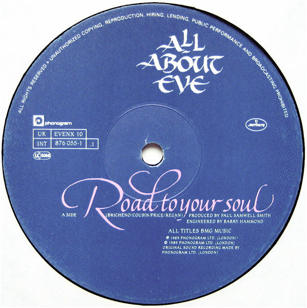 All About Eve - Road To Your Soul - Used Vinyl Record 12" image 3