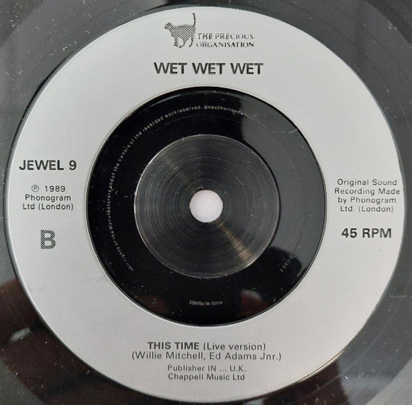 Wet Wet Wet - Sweet Surrender - Used Vinyl Record 7" image 4