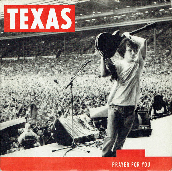 Texas - Prayer For You - Used Vinyl Record 7" image 5