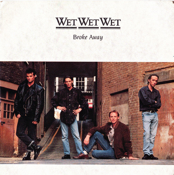 Wet Wet Wet - Broke Away - Used Vinyl Record 7" image 5