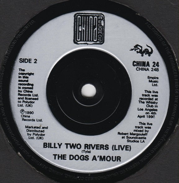 Dogs D'Amour - Victims Of Success - Used Vinyl Record 7" image 8