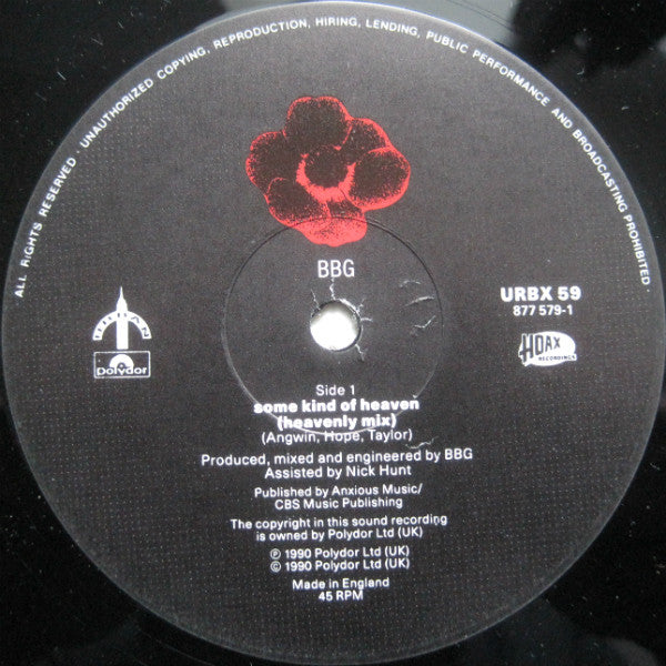 BBG - Some Kind Of Heaven - Used Vinyl Record 12 image 3