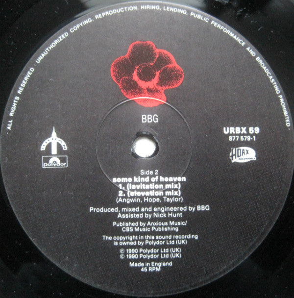 BBG - Some Kind Of Heaven - Used Vinyl Record 12 image 4