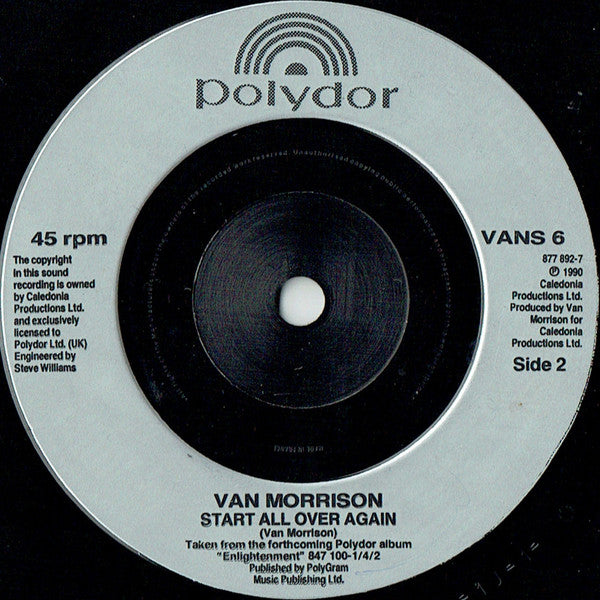 Van Morrison - Real Real Gone - Used Vinyl Record 7" image 4