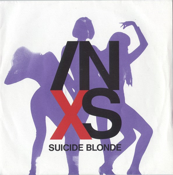 INXS - Suicide Blonde - Used Vinyl Record 7" image 1