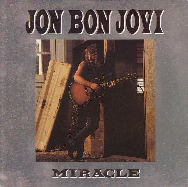 Jon Bon Jovi - Miracle - Used Vinyl Record 7" image 5