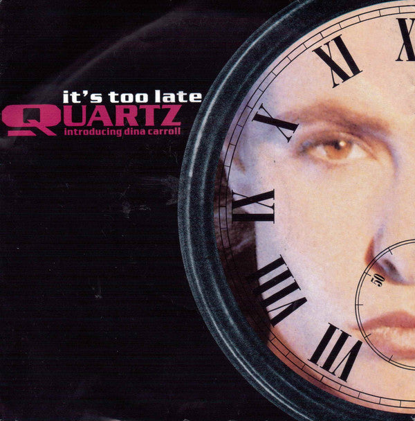 Quartz - It's Too Late - Used Vinyl Record 7" image 5