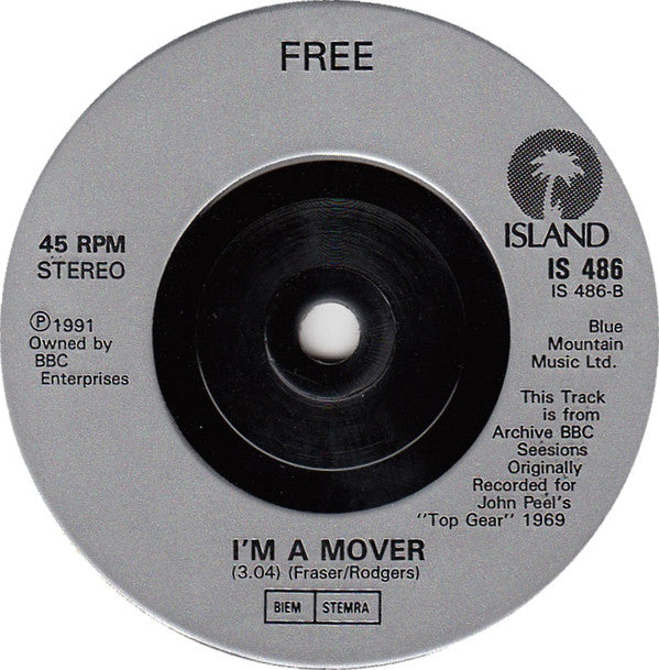 Free - All Right Now - Used Vinyl Record 7" image 4