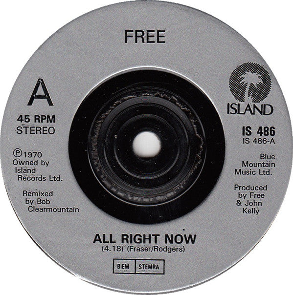 Free - All Right Now - Used Vinyl Record 7" image 7