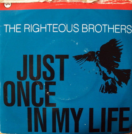 Righteous Brothers - Just Once In My Life - Used Vinyl Record 7" image 1