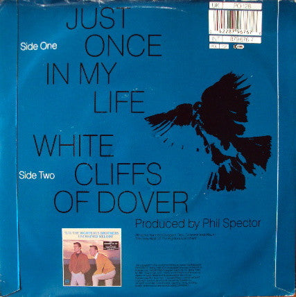 Righteous Brothers - Just Once In My Life - Used Vinyl Record 7" image 2