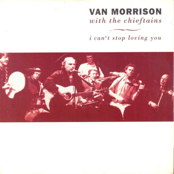 Van Morrison - I Can't Stop Loving You - Used Vinyl Record 7" image 1