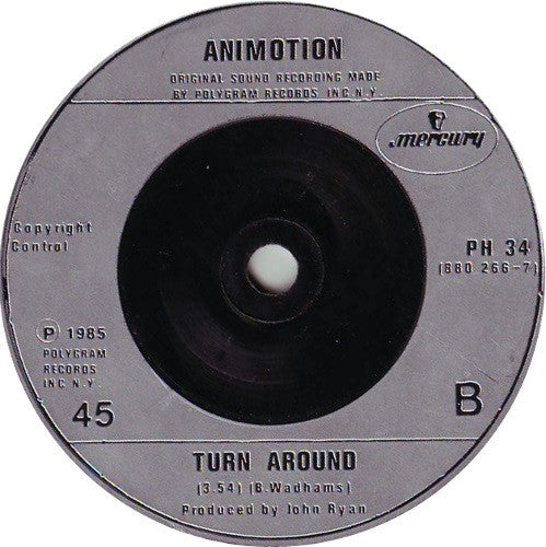 Animotion - Obsession - Used Vinyl Record 7" image 4
