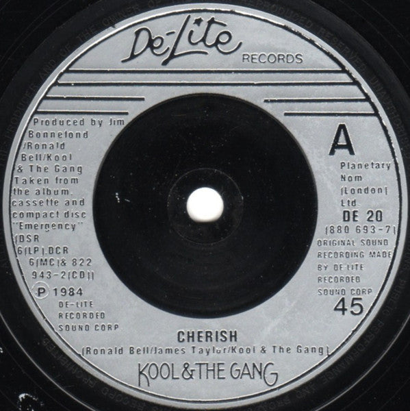 Kool & The Gang - Cherish / Celebration - Used Vinyl Record 7" image 7