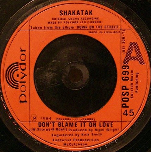 Shakatak - Don't Blame It On Love - Used Vinyl Record 7 image 1