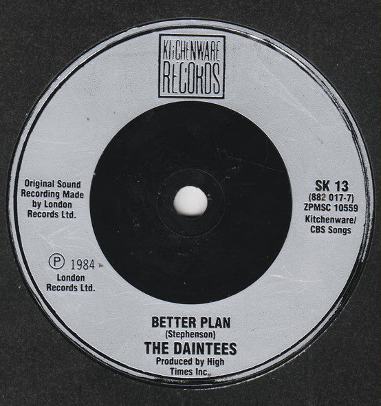 Daintees - Trouble Town - Used Vinyl Record 7" image 9