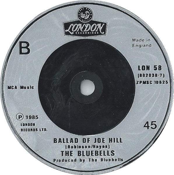 Bluebells - All I Am (Is Loving You) - Used Vinyl Record 7" image 4