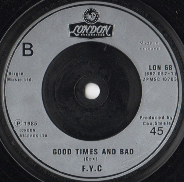 Fine Young Cannibals - Johnny Come Home - Used Vinyl Record 7" image 4