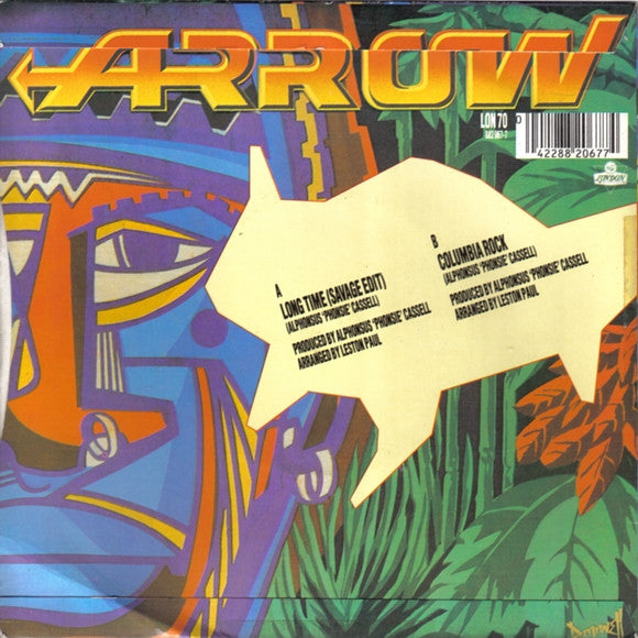 Arrow - Long Time - Used Vinyl Record 7" image 2