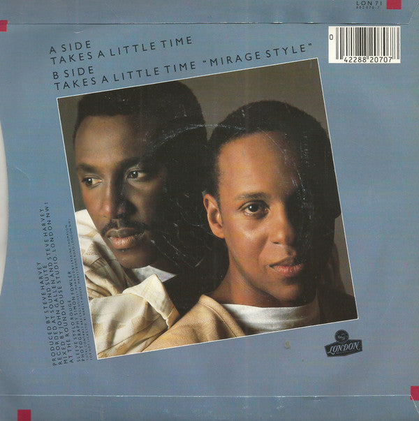 Total Contrast - Takes A Little Time - Used Vinyl Record 7" image 2