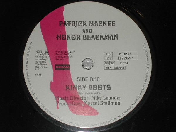 Patrick MacNee - Kinky Boots - Used Vinyl Record 7" image 3