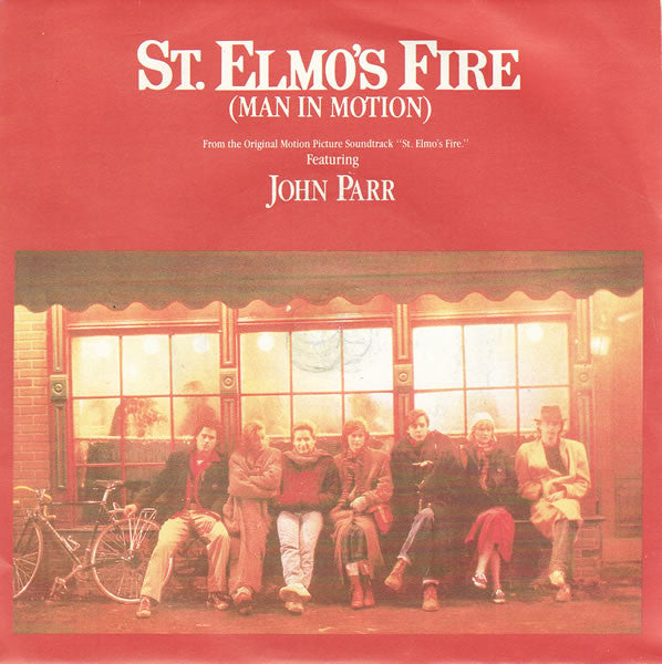 John Parr - St. Elmo's Fire (Man In Motion) - Used Vinyl Record 7" image 1