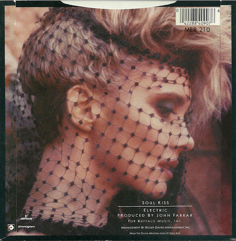 Olivia Newton-John - Soul Kiss / Electric - Used Vinyl Record 7" image 2