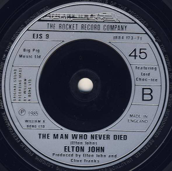 Elton John - Nikita - Used Vinyl Record 7" image 4