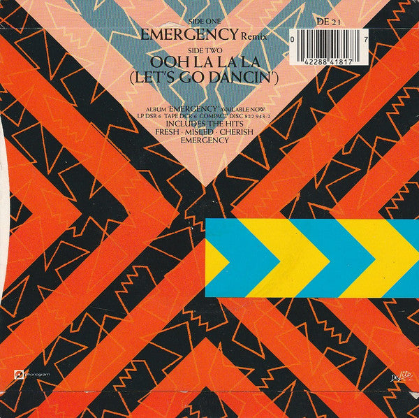 Kool & The Gang - Emergency - Used Vinyl Record 7" image 2