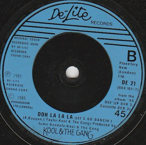 Kool & The Gang - Emergency - Used Vinyl Record 7" image 8