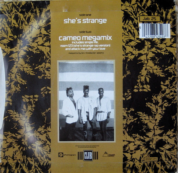 Cameo - She's Strange - Used Vinyl Record 7" image 6