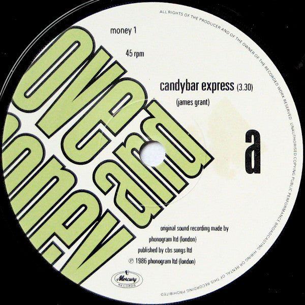 Love And Money - Candybar Express - Used Vinyl Record 7" image 6