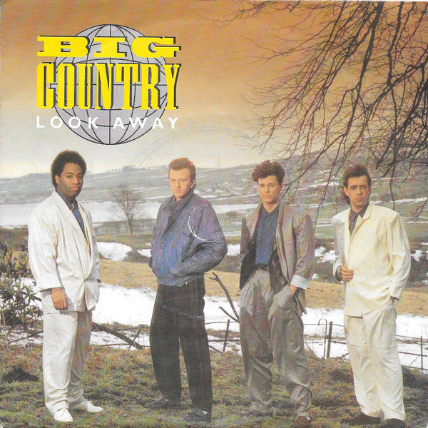 Big Country - Look Away - Used Vinyl Record 7" image 1