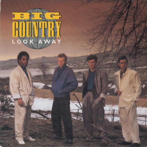 Big Country - Look Away - Used Vinyl Record 7" image 5
