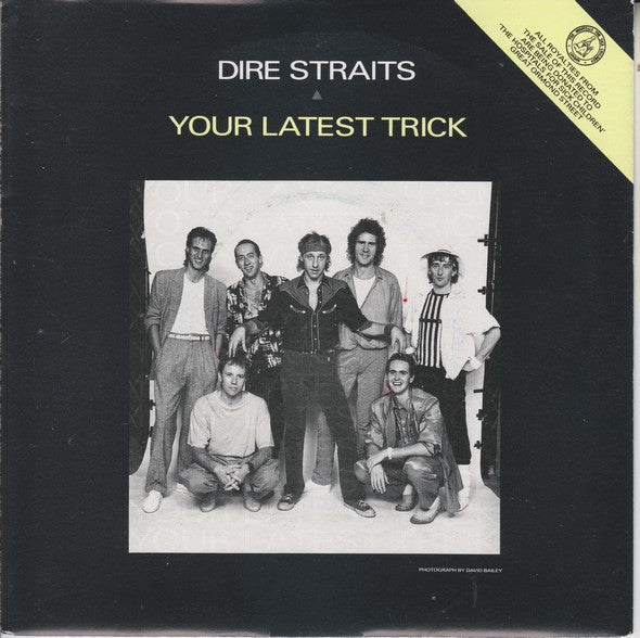 Dire Straits - Your Latest Trick - Used Vinyl Record 7" image 1